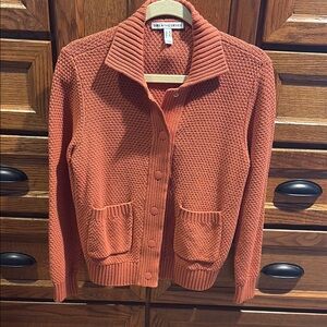 Girl With Curves Women's Orange Sweater XS